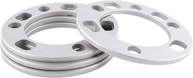 DCVAMOUS 4PC 5x5.5 6x5.5 5x139.7 6x139.7 Universal Wheel Spacers 5/16" (8mm) Compatible with Toyota-Chevy 6 Lug & Dodge-Ford 5 Lug Rims for 75-96 F150 | 94-22 RAM1500 | 98-22 Silverado Sierra 1500 - Image 1
